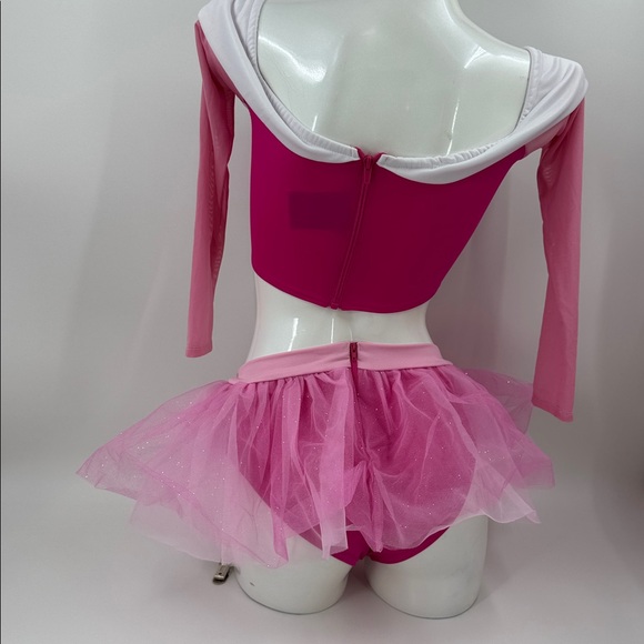 Pink Princess Costume with Gold Crown - Picture 11 of 11